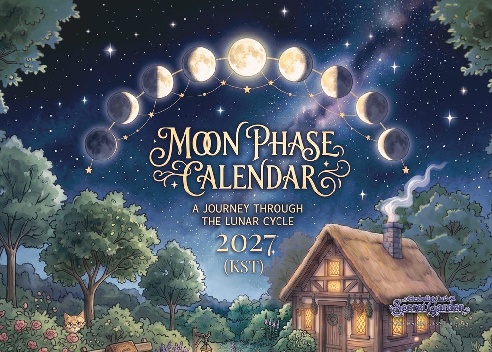 Moon Phase Calendar 2027 표지