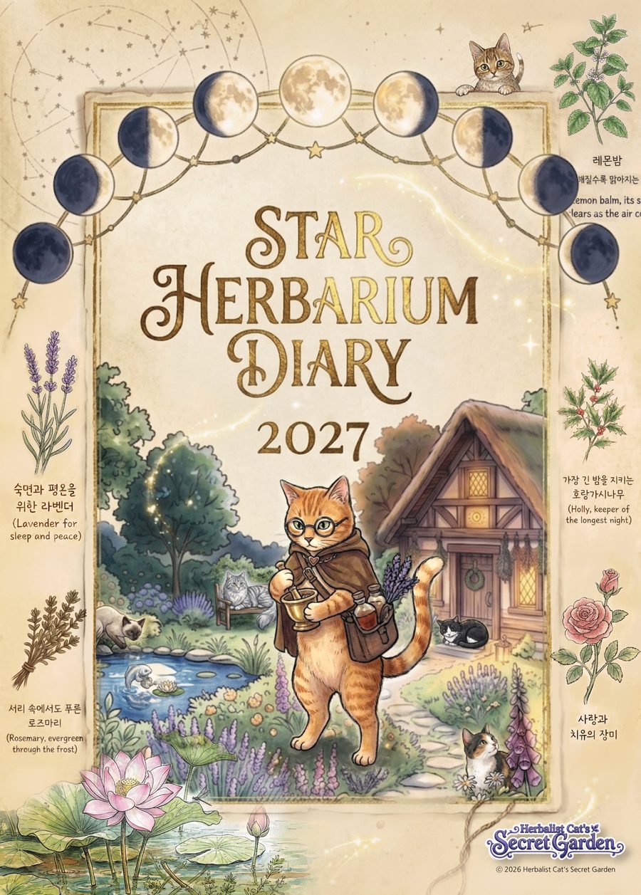 Star Herbarium Diary 2027 표지